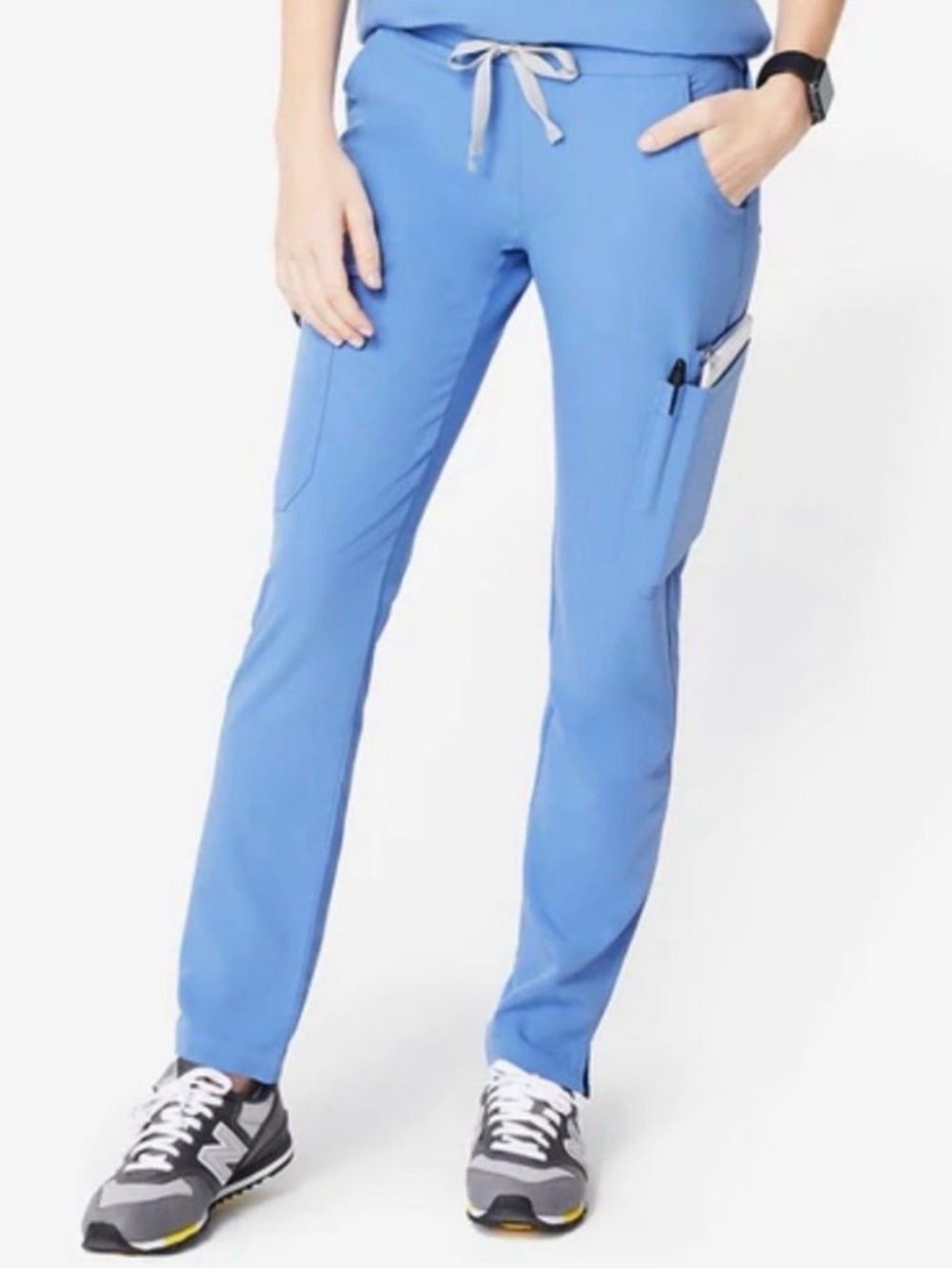 FIGS Yola Scrub Pants Ceil Blue Size XL TW2000R